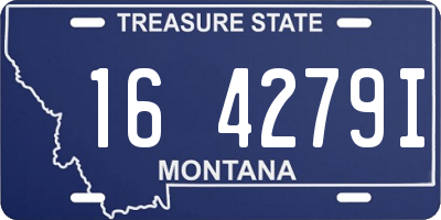 MT license plate 164279I