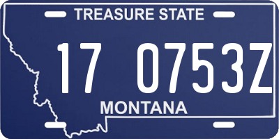 MT license plate 170753Z