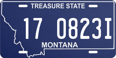 MT license plate 170823I