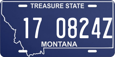 MT license plate 170824Z
