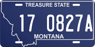 MT license plate 170827A