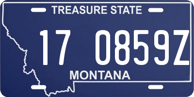 MT license plate 170859Z