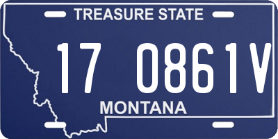 MT license plate 170861V