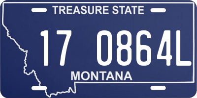 MT license plate 170864L