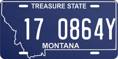 MT license plate 170864Y