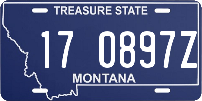 MT license plate 170897Z