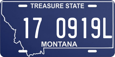 MT license plate 170919L