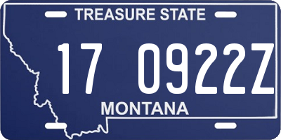 MT license plate 170922Z