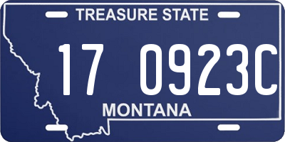 MT license plate 170923C