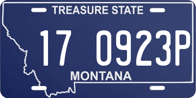 MT license plate 170923P