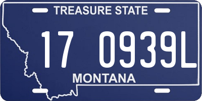 MT license plate 170939L