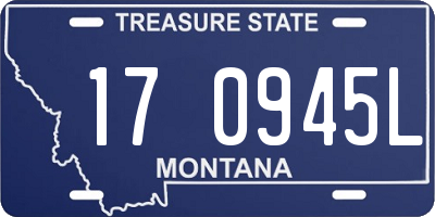 MT license plate 170945L