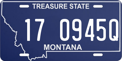 MT license plate 170945Q