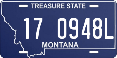 MT license plate 170948L