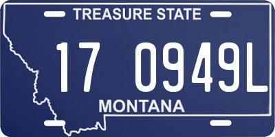 MT license plate 170949L