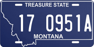 MT license plate 170951A