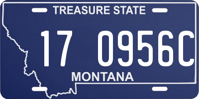 MT license plate 170956C