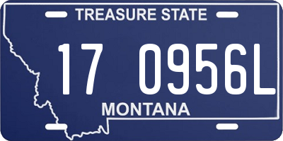 MT license plate 170956L