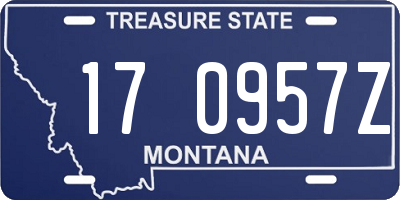 MT license plate 170957Z