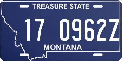 MT license plate 170962Z