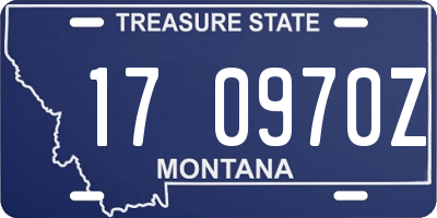 MT license plate 170970Z