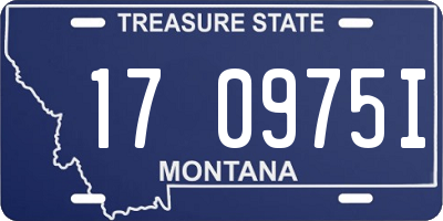 MT license plate 170975I