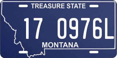 MT license plate 170976L