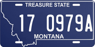MT license plate 170979A