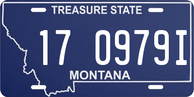 MT license plate 170979I