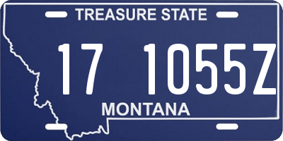 MT license plate 171055Z
