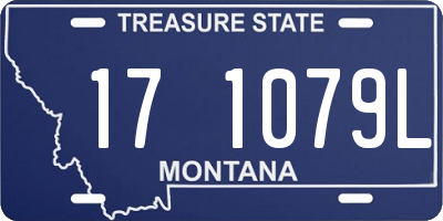 MT license plate 171079L