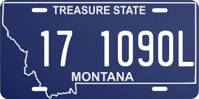 MT license plate 171090L