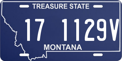 MT license plate 171129V