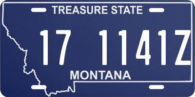 MT license plate 171141Z