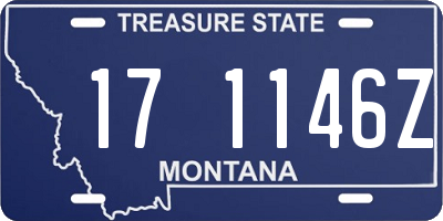 MT license plate 171146Z