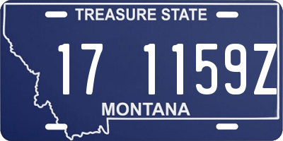 MT license plate 171159Z