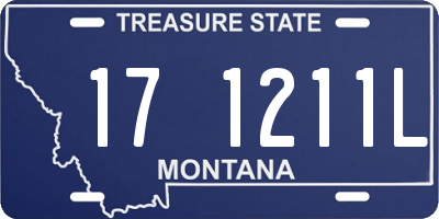 MT license plate 171211L