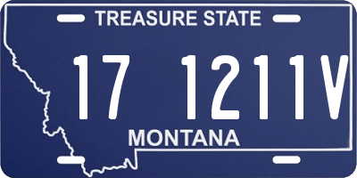 MT license plate 171211V