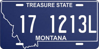 MT license plate 171213L