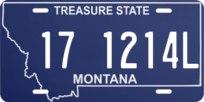 MT license plate 171214L
