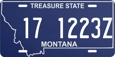 MT license plate 171223Z