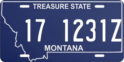 MT license plate 171231Z