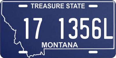 MT license plate 171356L