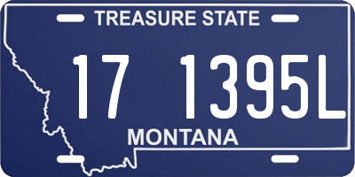 MT license plate 171395L
