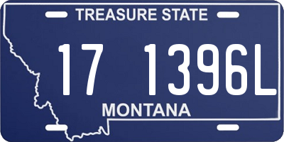 MT license plate 171396L