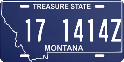 MT license plate 171414Z