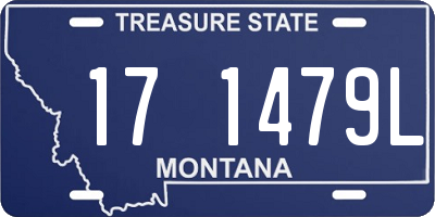 MT license plate 171479L