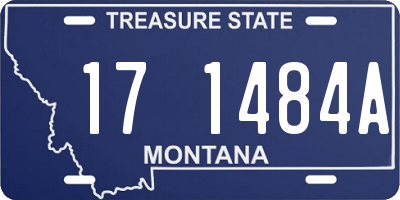 MT license plate 171484A
