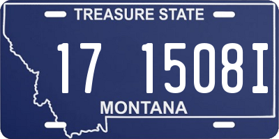 MT license plate 171508I