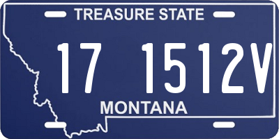 MT license plate 171512V